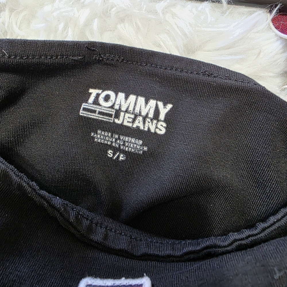 Tommy Hilfiger Black Strap Bodycon Dress - Picture 6 of 6